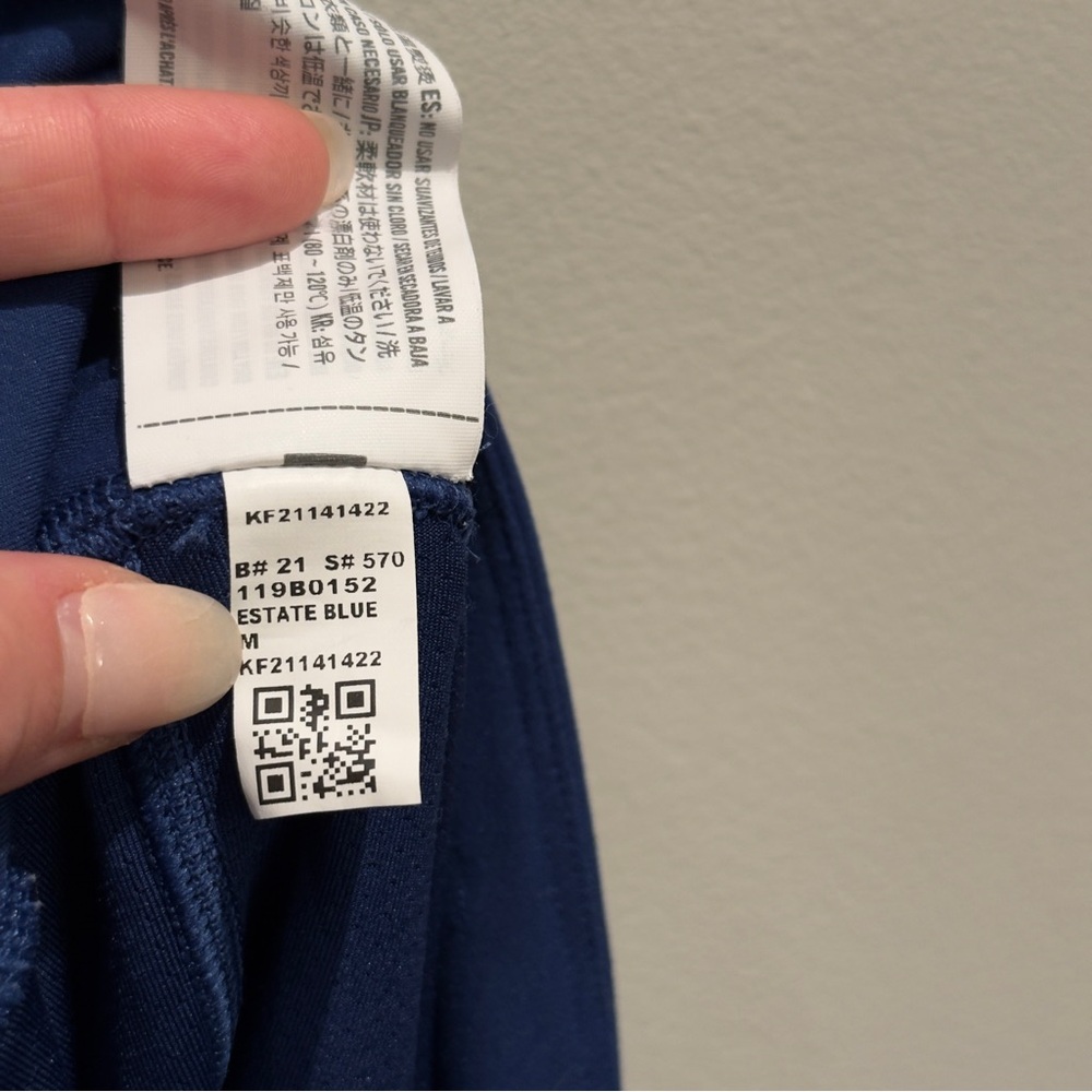 Abercrombie & Fitch YPB Navy Blue Mini Tennis Skort Size M - Picture 7 of 7